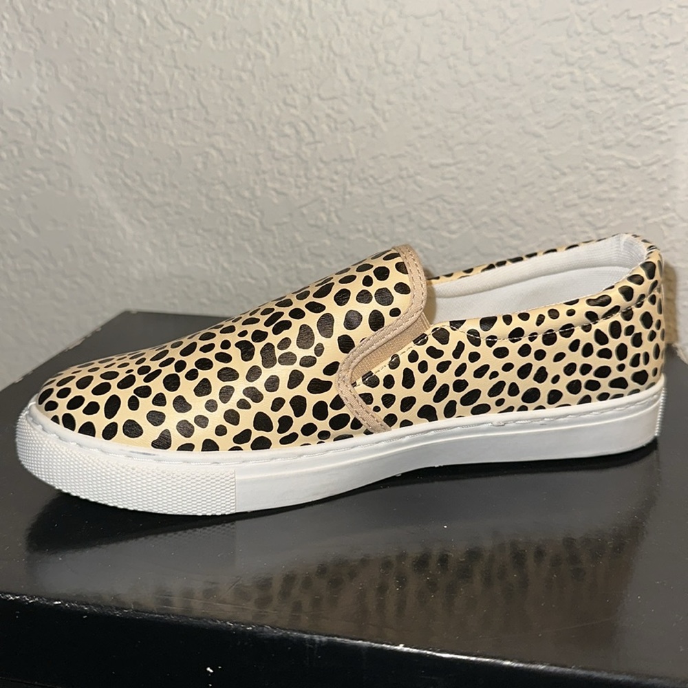 Women’s Pierre Dumas Traveler 4 Slip-On Cheetah Print Shoes 9M - Picture 3 of 9